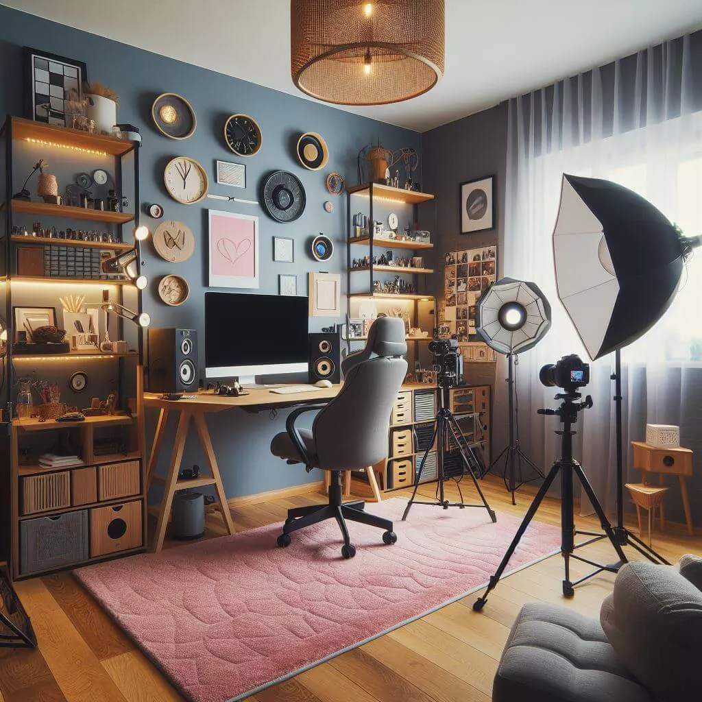 Home tik tok studio decor (1)	